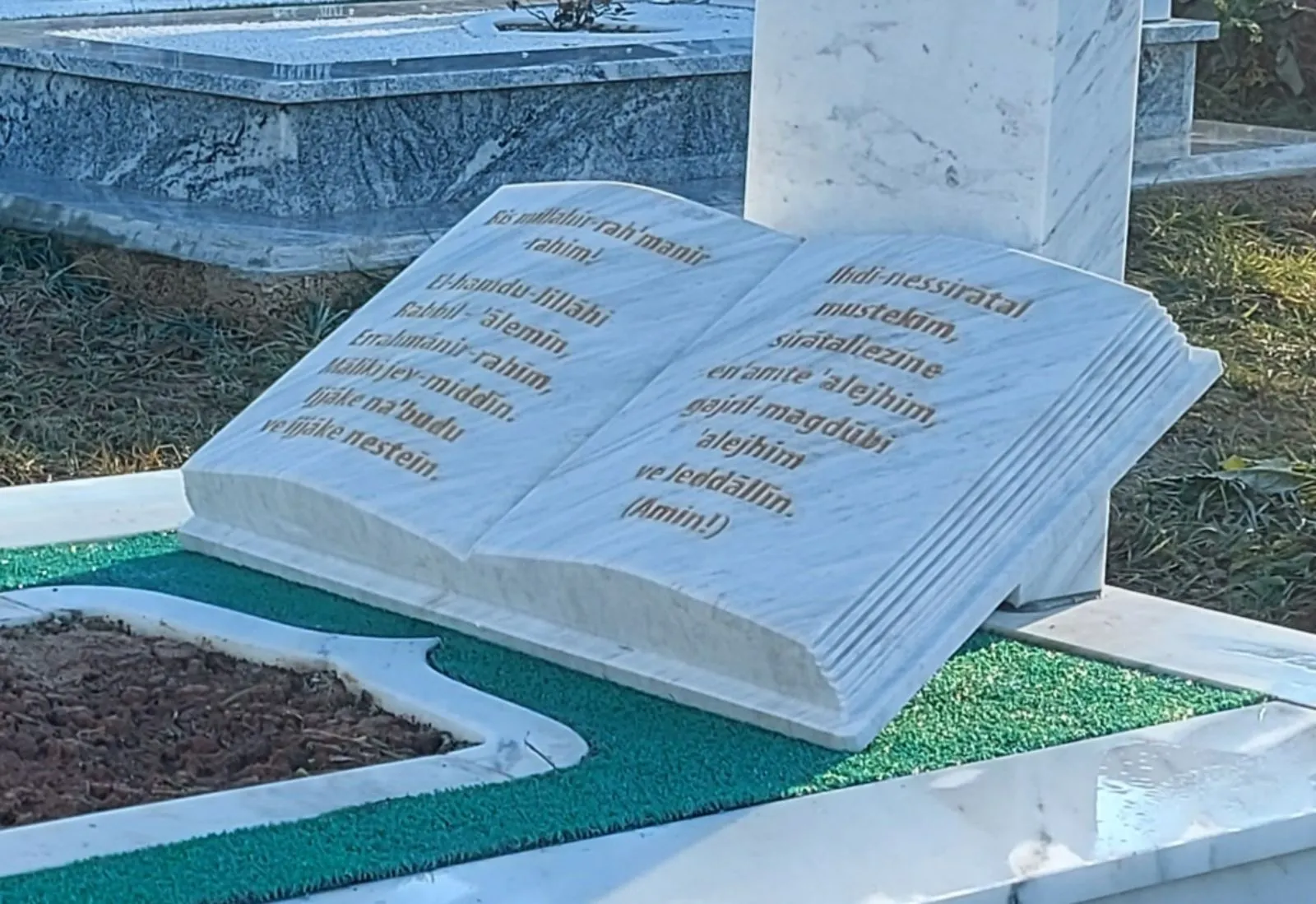 Završen klesarski rad, AT-Mekić